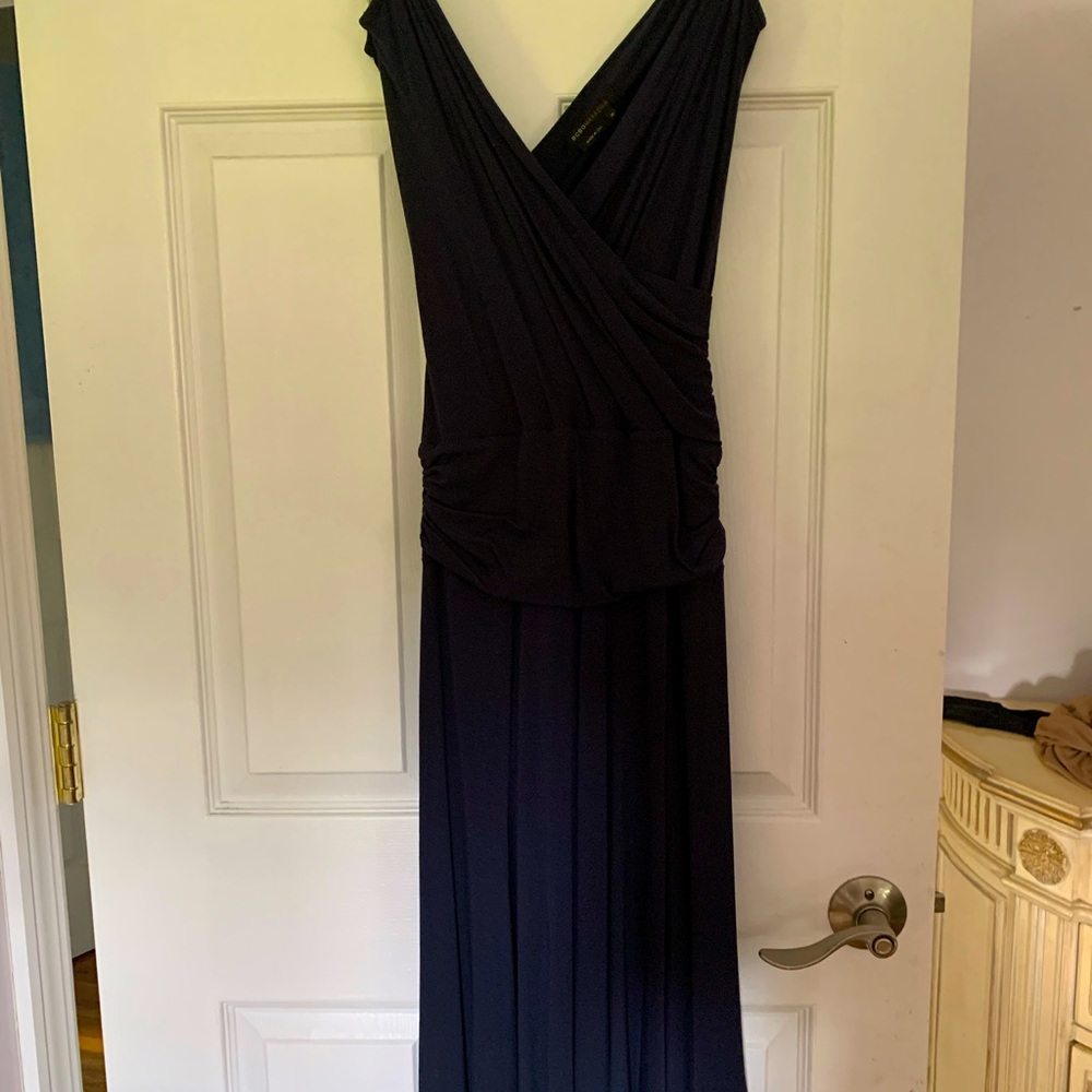 BCBG dress, midnight blue, size medium,